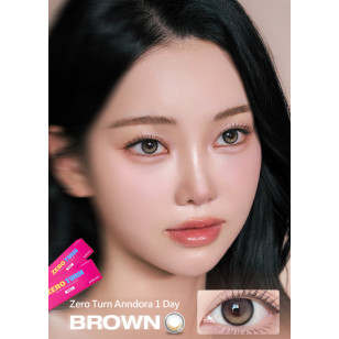 Anndora 1Day – Zero Turn Brown安凝亮啡 日拋 10片裝